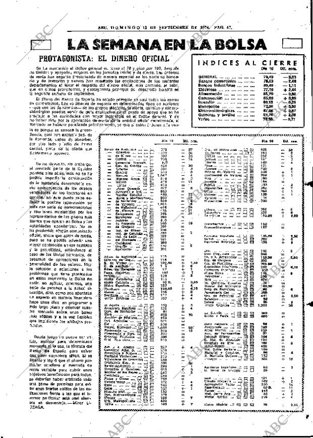 ABC MADRID 12-09-1976 página 59