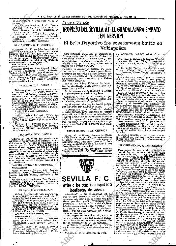 ABC SEVILLA 14-09-1976 página 37