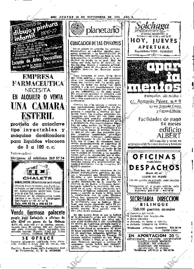 ABC MADRID 16-09-1976 página 22