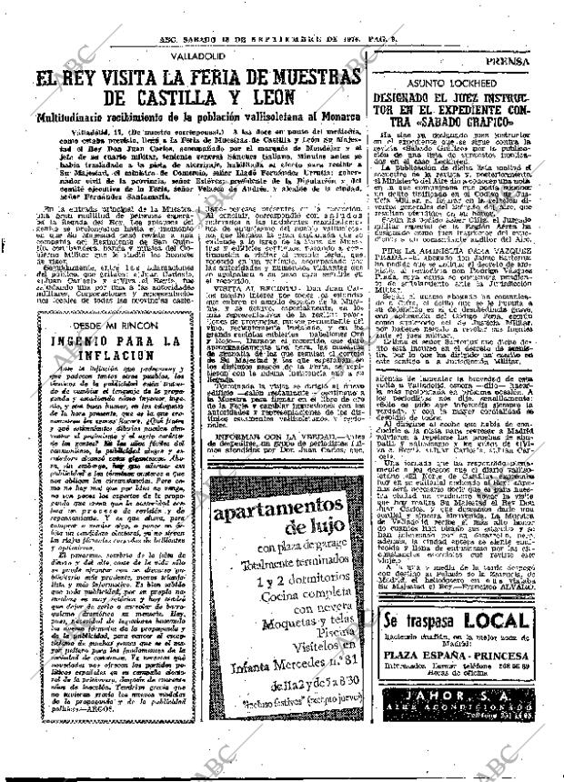 ABC MADRID 18-09-1976 página 21