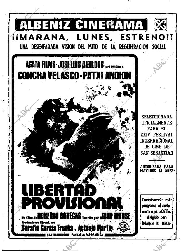 ABC MADRID 19-09-1976 página 109