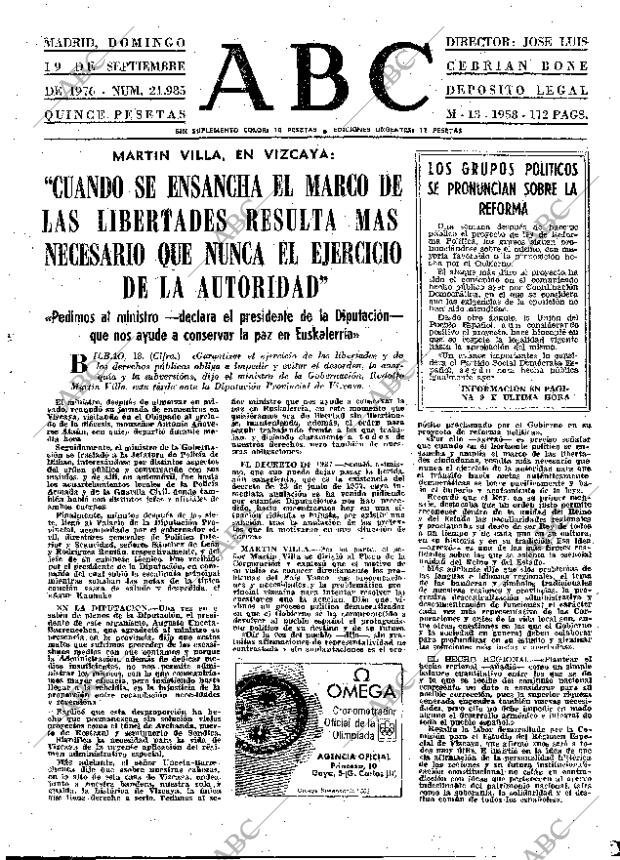 ABC MADRID 19-09-1976 página 13