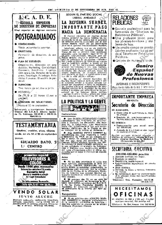 ABC MADRID 19-09-1976 página 22