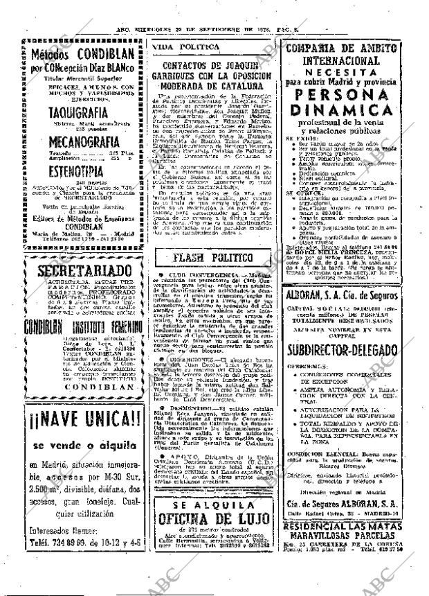 ABC MADRID 22-09-1976 página 24