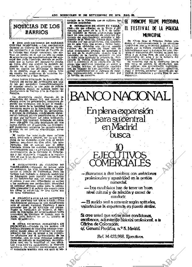 ABC MADRID 22-09-1976 página 53