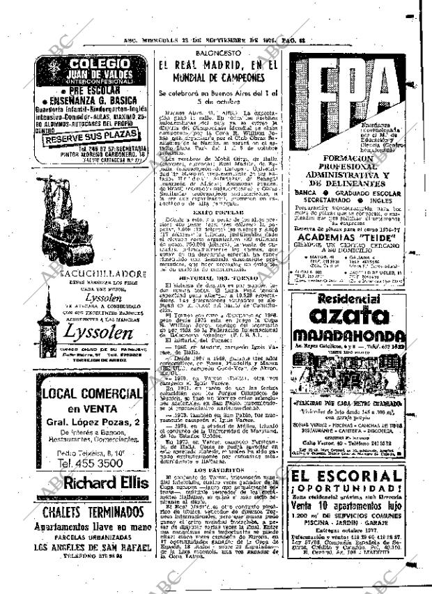 ABC MADRID 22-09-1976 página 79