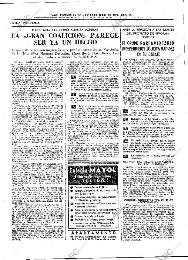 ABC MADRID 24-09-1976 página 26