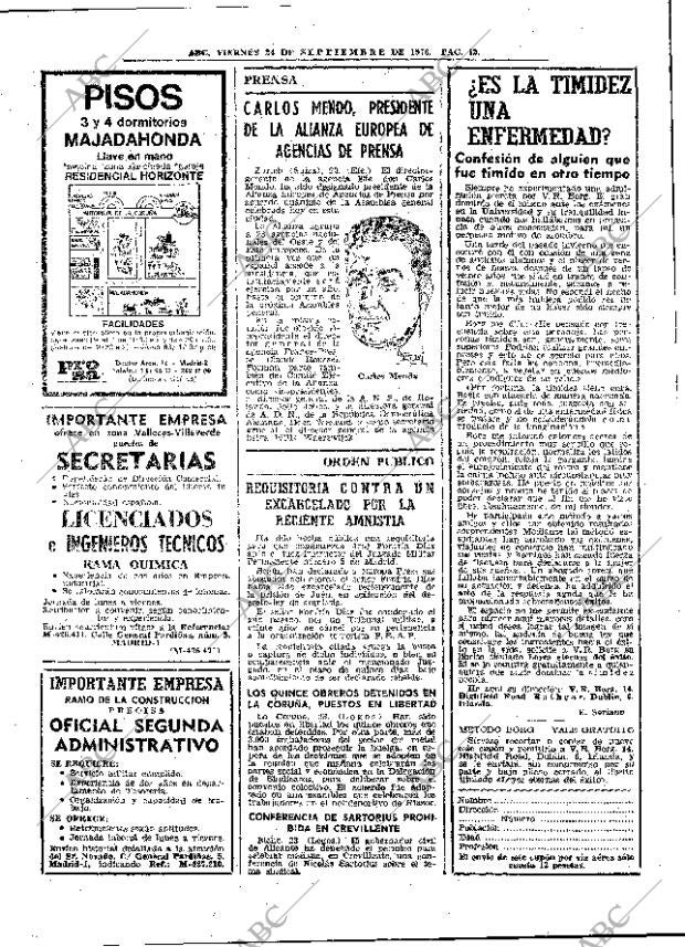 ABC MADRID 24-09-1976 página 28