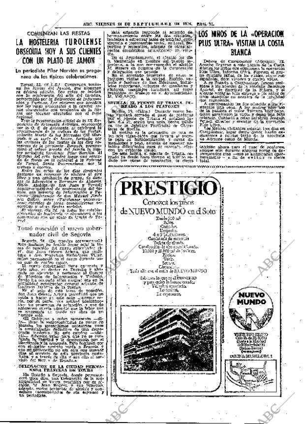 ABC MADRID 24-09-1976 página 37