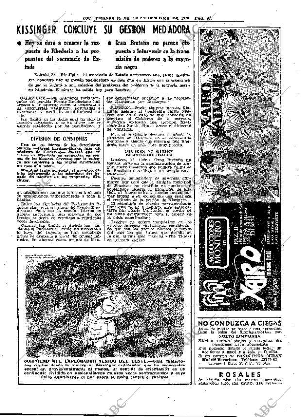ABC MADRID 24-09-1976 página 43