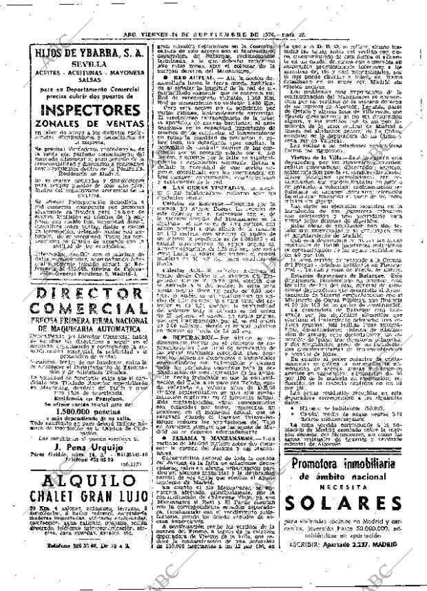 ABC MADRID 24-09-1976 página 48