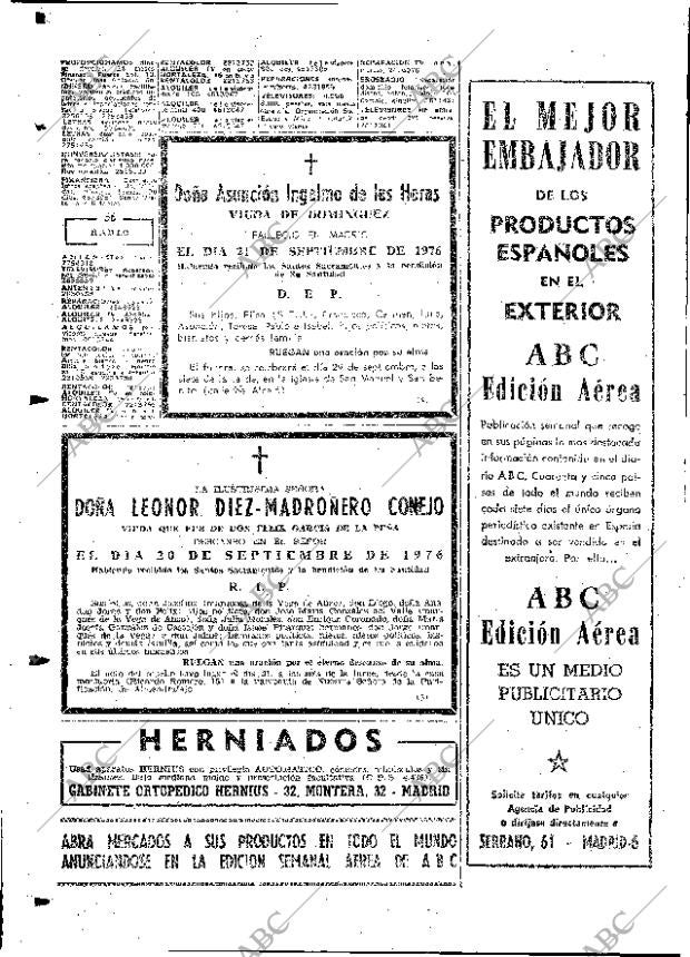ABC MADRID 24-09-1976 página 92