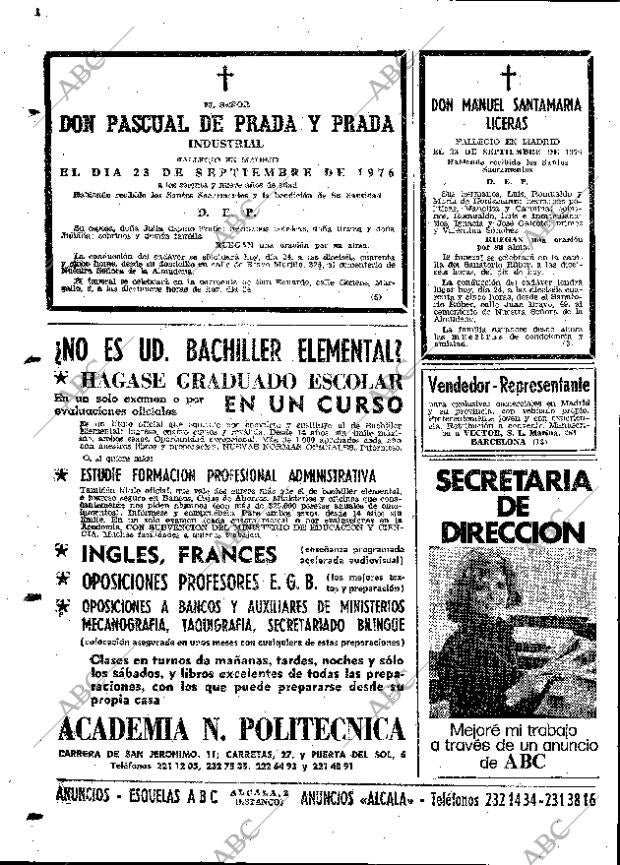 ABC MADRID 24-09-1976 página 94