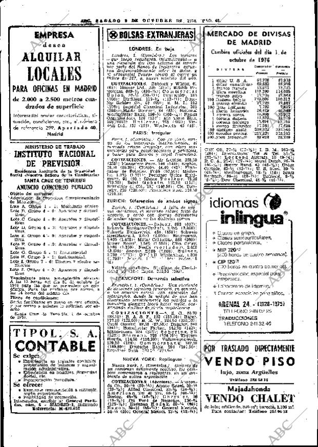 ABC MADRID 02-10-1976 página 62