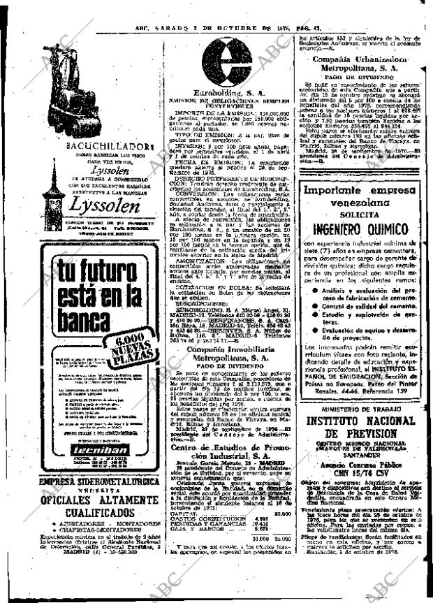 ABC MADRID 02-10-1976 página 63