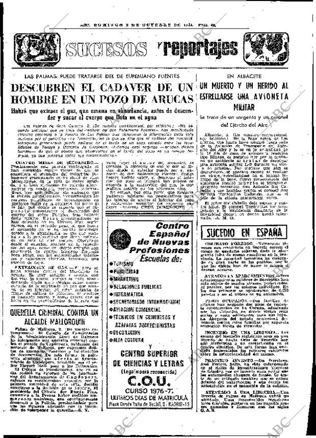 ABC MADRID 03-10-1976 página 62