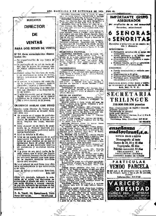 ABC MADRID 03-10-1976 página 77