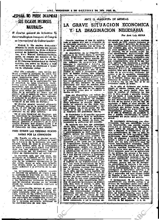 ABC MADRID 06-10-1976 página 65