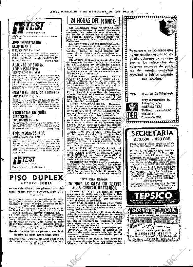 ABC MADRID 06-10-1976 página 76