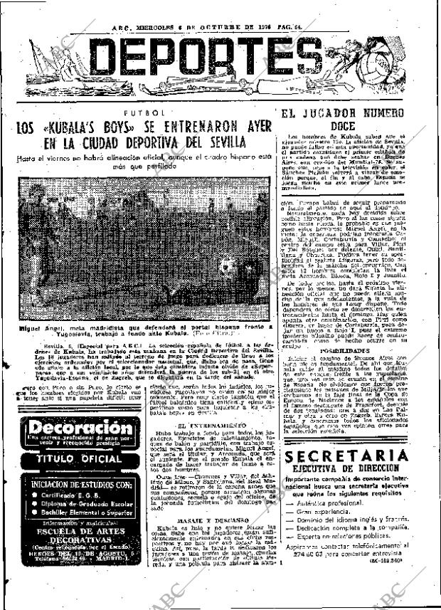 ABC MADRID 06-10-1976 página 80