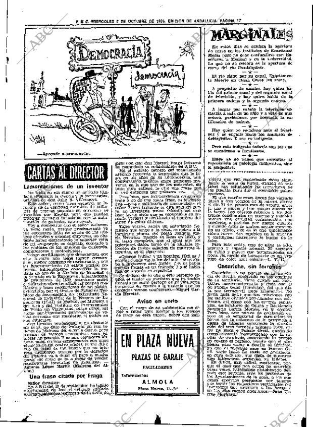 ABC SEVILLA 06-10-1976 página 31