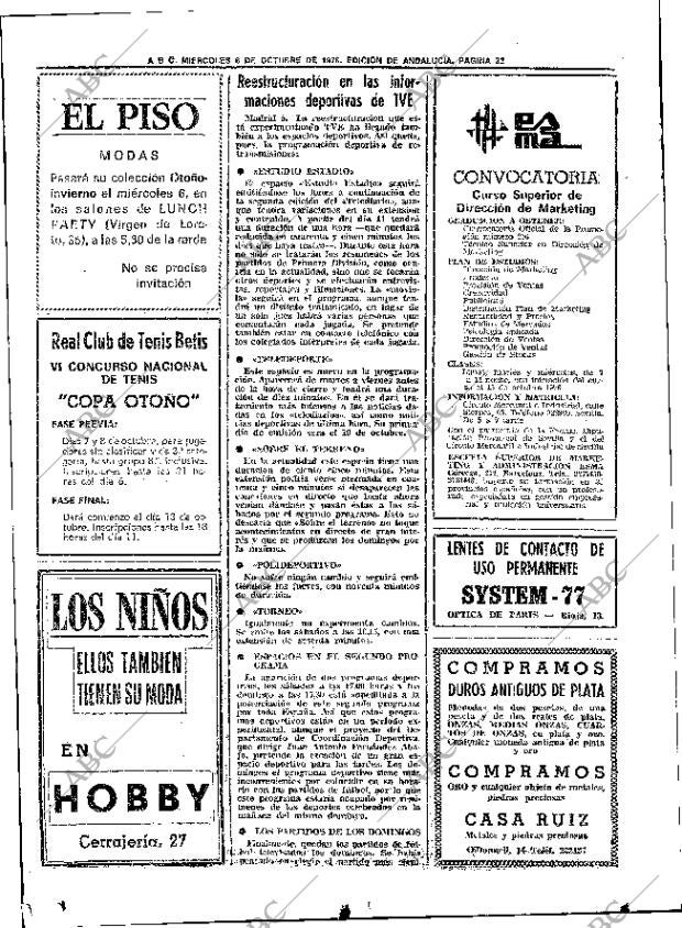 ABC SEVILLA 06-10-1976 página 46