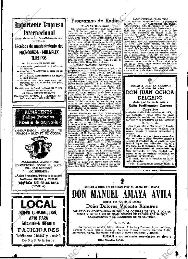 ABC SEVILLA 06-10-1976 página 61