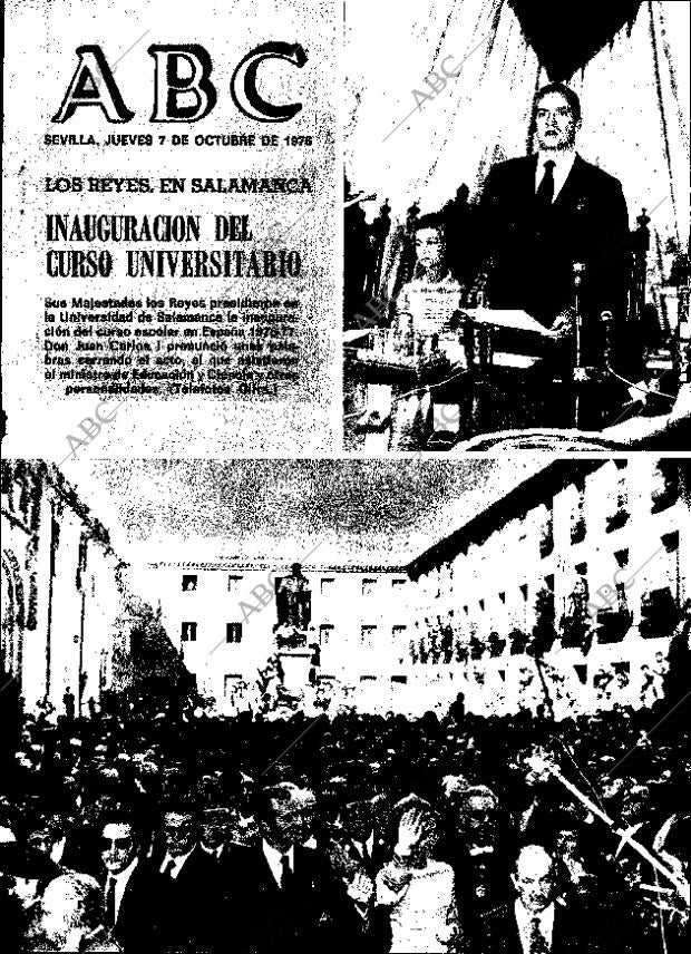 ABC SEVILLA 07-10-1976 página 1