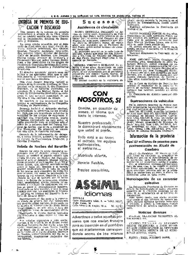ABC SEVILLA 07-10-1976 página 35