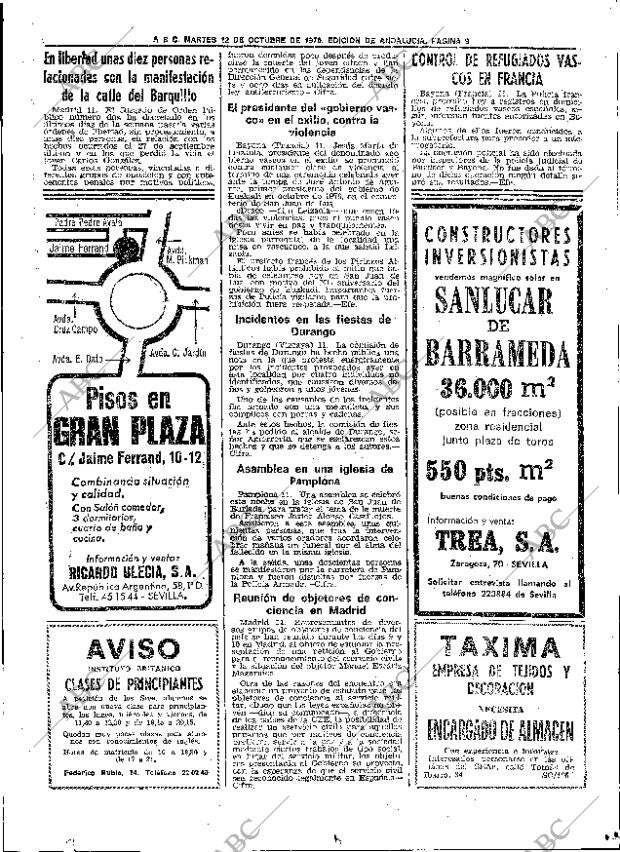 ABC SEVILLA 12-10-1976 página 39