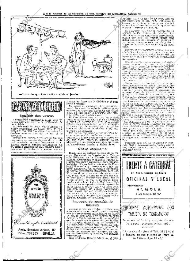 ABC SEVILLA 12-10-1976 página 46