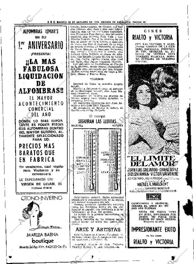 ABC SEVILLA 12-10-1976 página 54