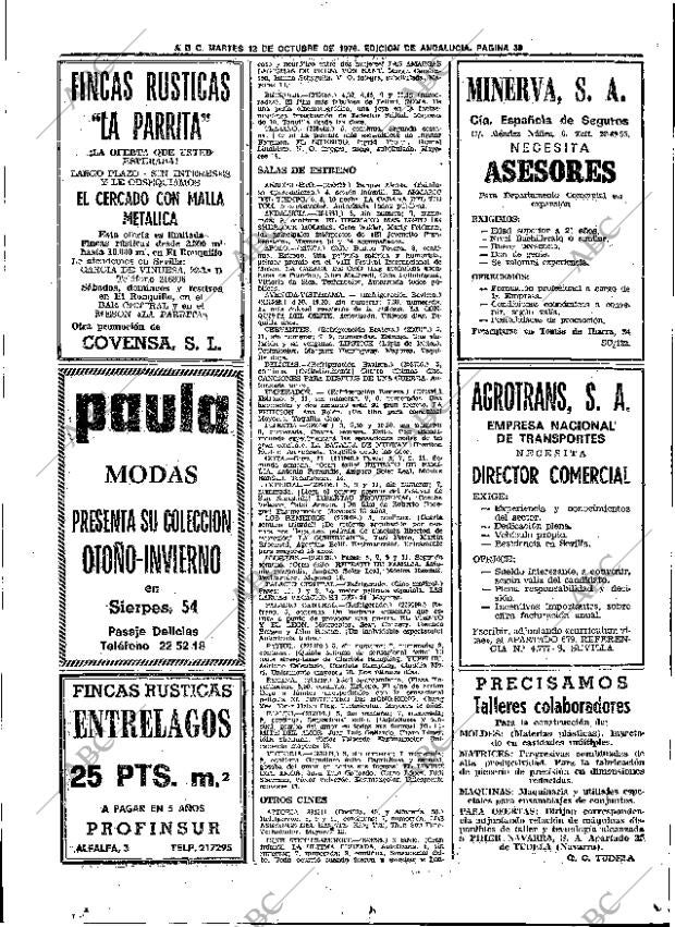 ABC SEVILLA 12-10-1976 página 69