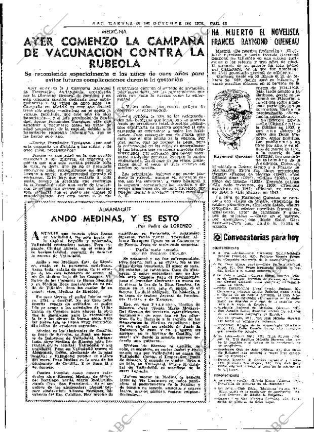 ABC MADRID 26-10-1976 página 65