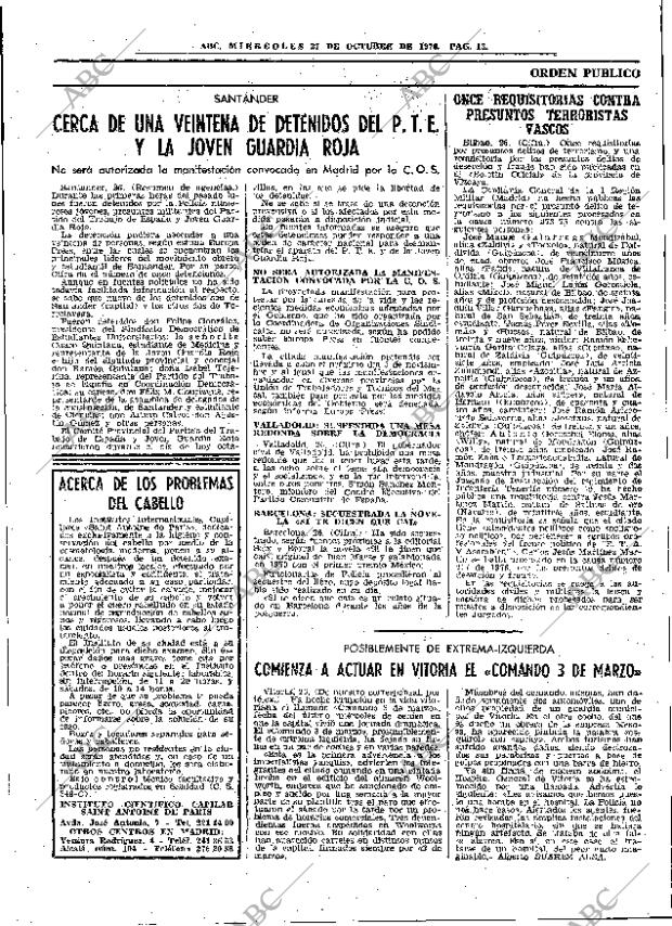 ABC MADRID 27-10-1976 página 29