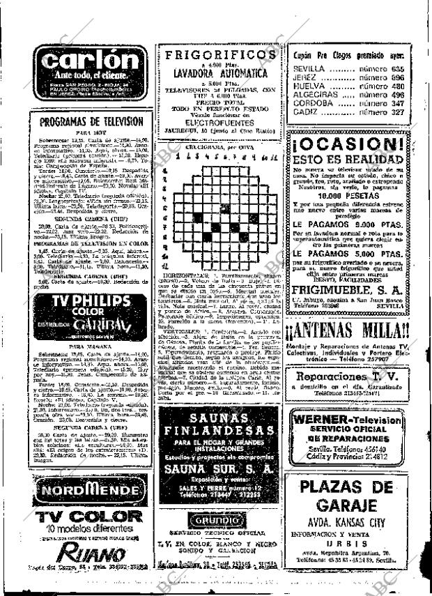 ABC SEVILLA 28-10-1976 página 62