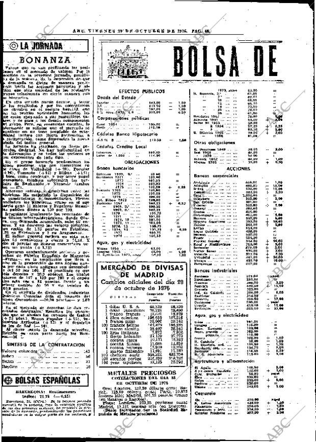 ABC MADRID 29-10-1976 página 62