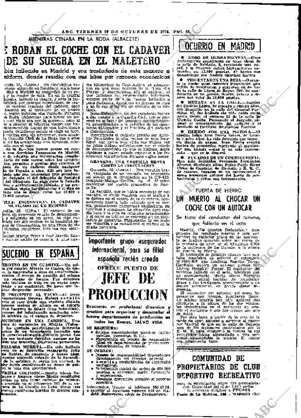 ABC MADRID 29-10-1976 página 68