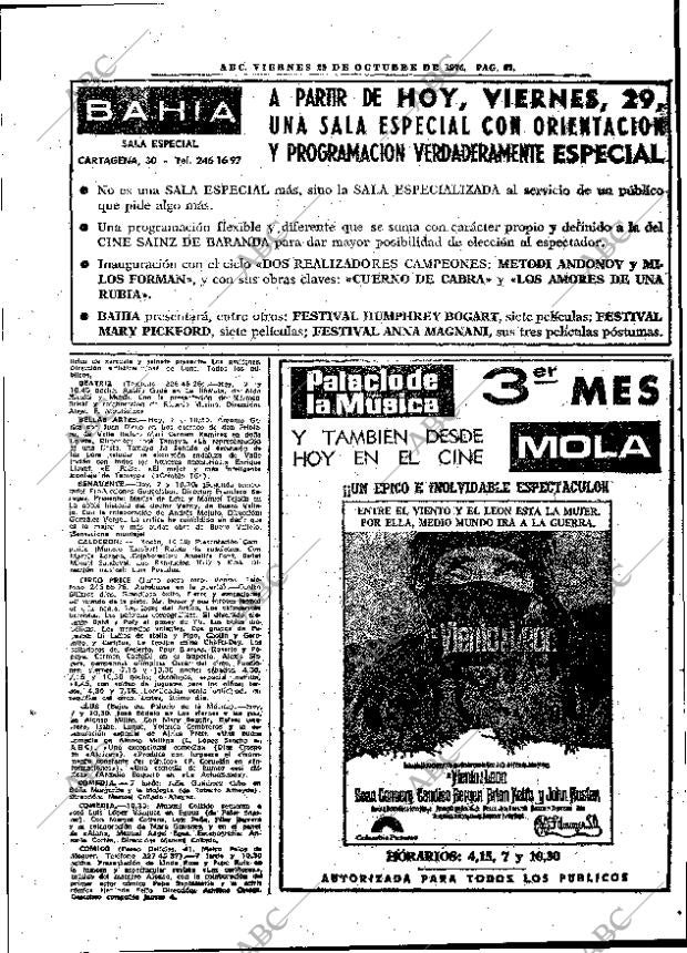 ABC MADRID 29-10-1976 página 83