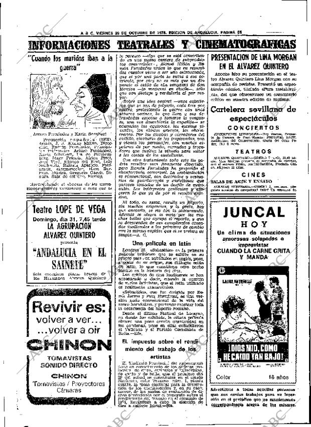 ABC SEVILLA 29-10-1976 página 49