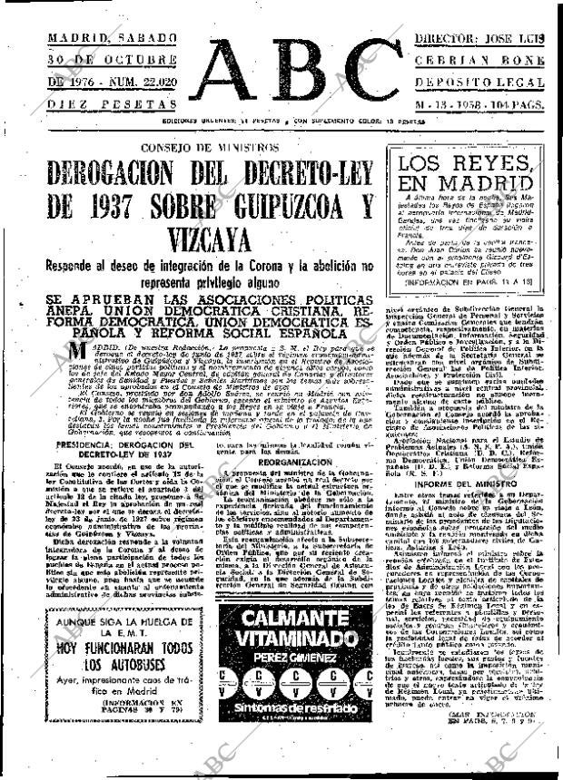 ABC MADRID 30-10-1976 página 13