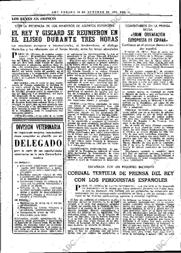 ABC MADRID 30-10-1976 página 23