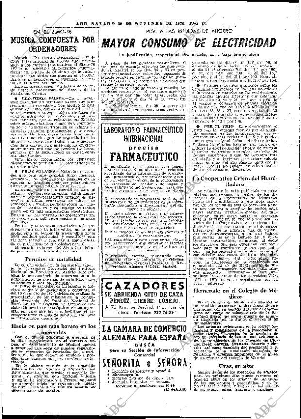 ABC MADRID 30-10-1976 página 44