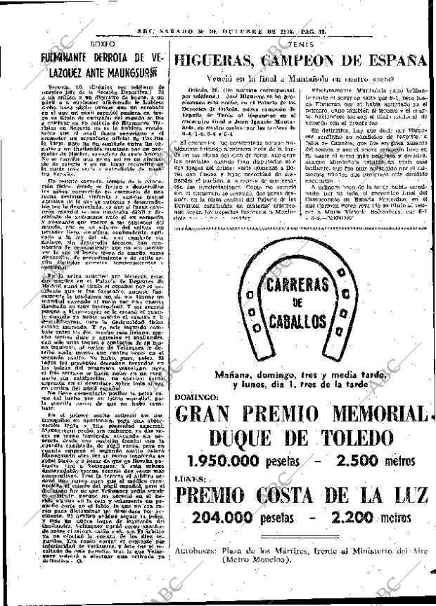 ABC MADRID 30-10-1976 página 67