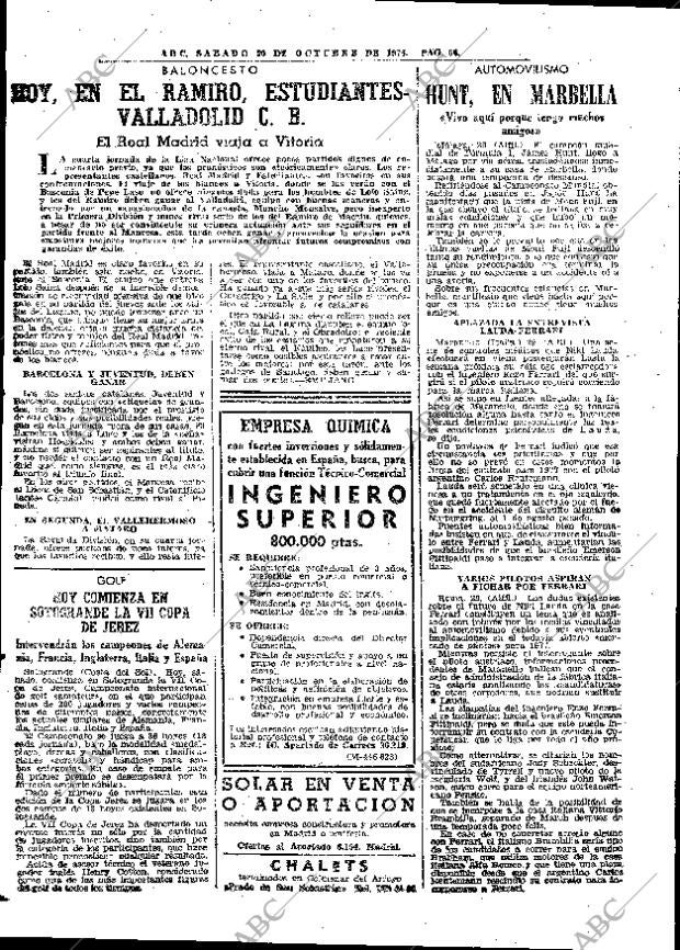 ABC MADRID 30-10-1976 página 68