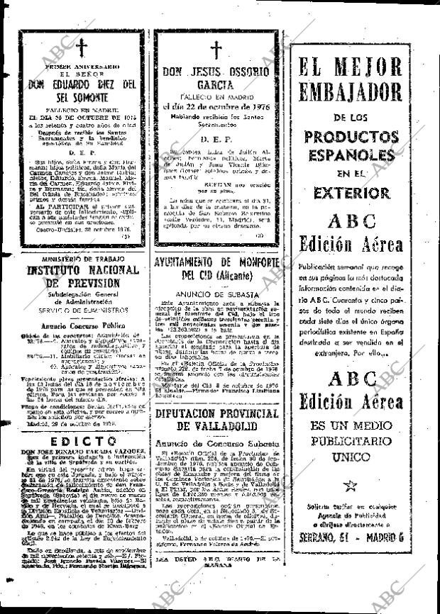 ABC MADRID 30-10-1976 página 88