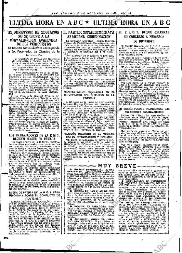 ABC MADRID 30-10-1976 página 92