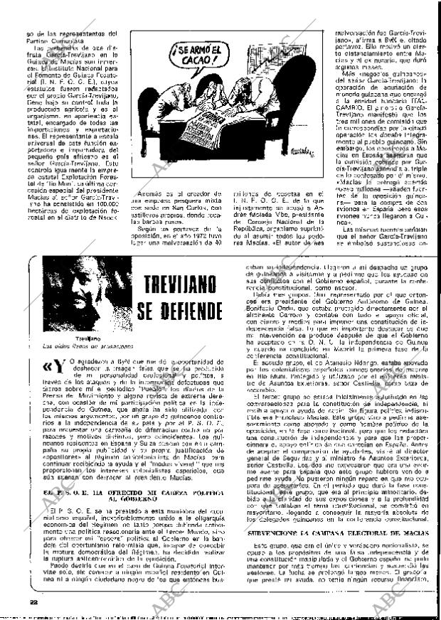 BLANCO Y NEGRO MADRID 30-10-1976 página 22