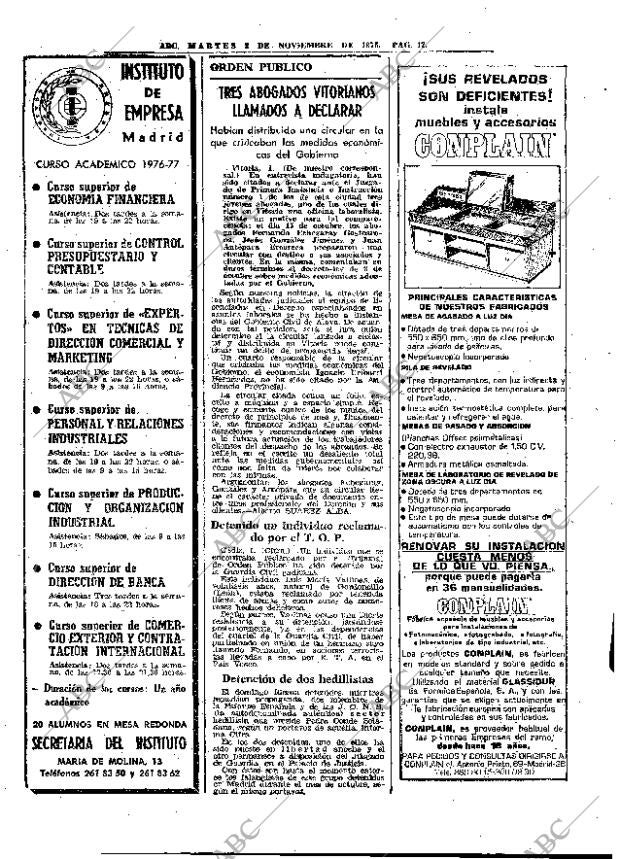 ABC MADRID 02-11-1976 página 32