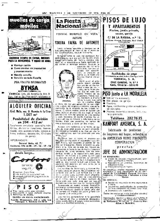 ABC MADRID 02-11-1976 página 88